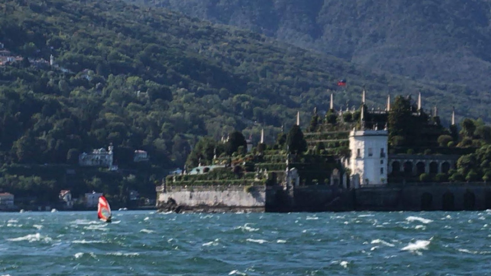 Windsurfing on Lake Maggiore